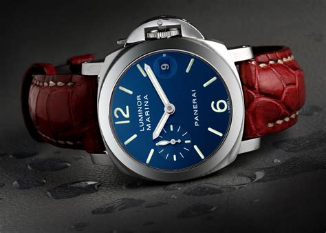 panerai with sandwich dials|panerai blue dial.